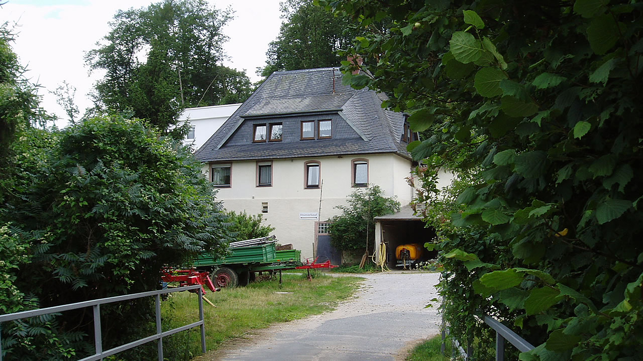 Die Weihermühle am Elsterbach