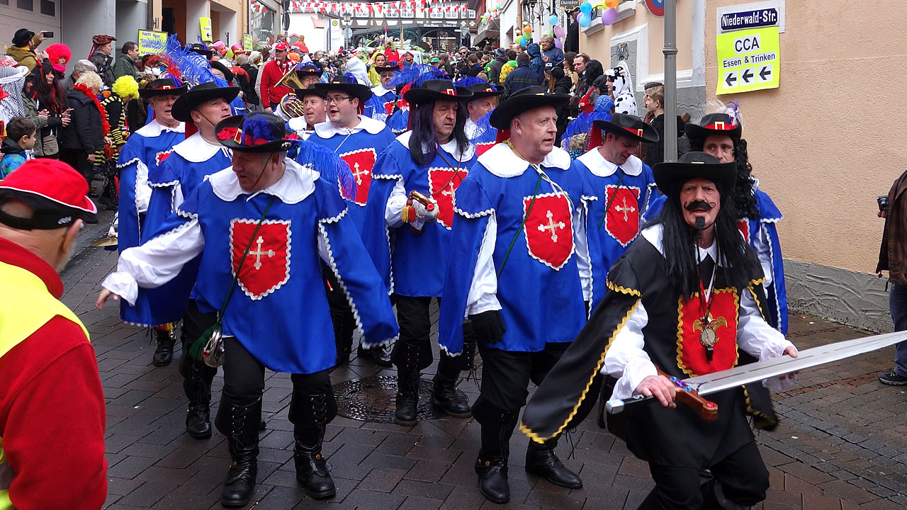 Rosenmontagsumzug in Assmannshausen