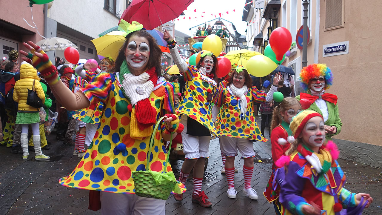 Rosenmontagsumzug in Assmannshausen