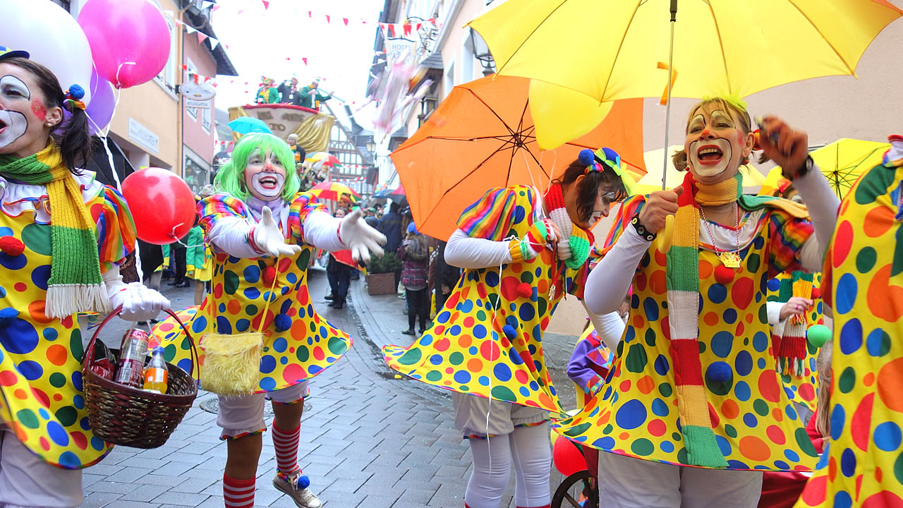 Rosenmontagsumzug in Assmannshausen