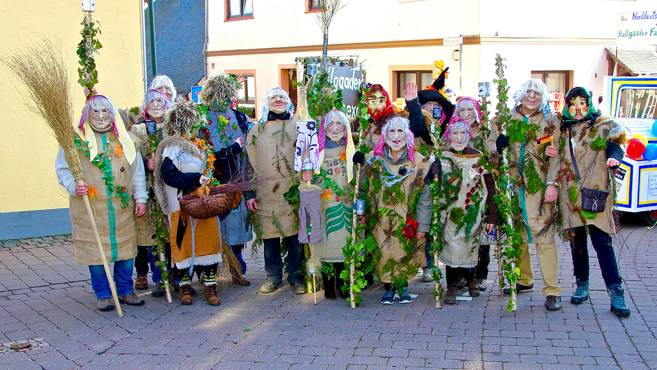 Fastnachtszug in Hallgarten