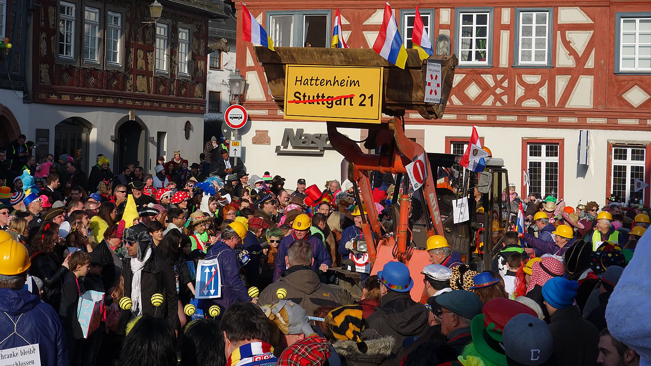 Fastnachtsumzug in Hattenheim