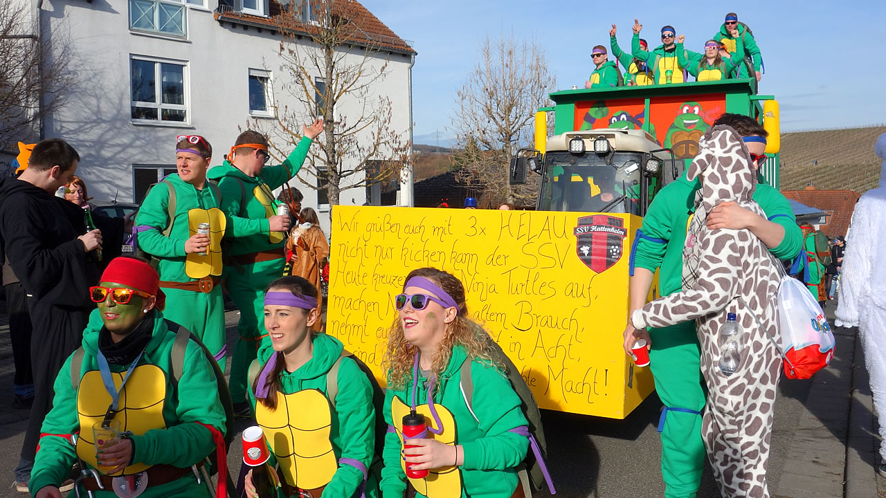 Fastnachtsumzug in Hattneheim