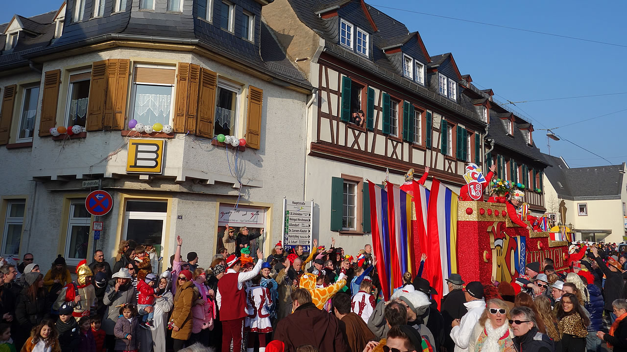 Fastnachtumzug in Winkel