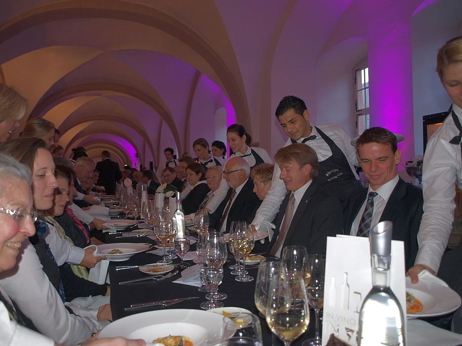 Galadinner im Kloster Eberbach