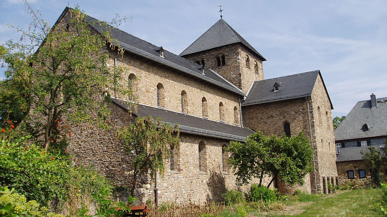Die Basilika in Mittelheim