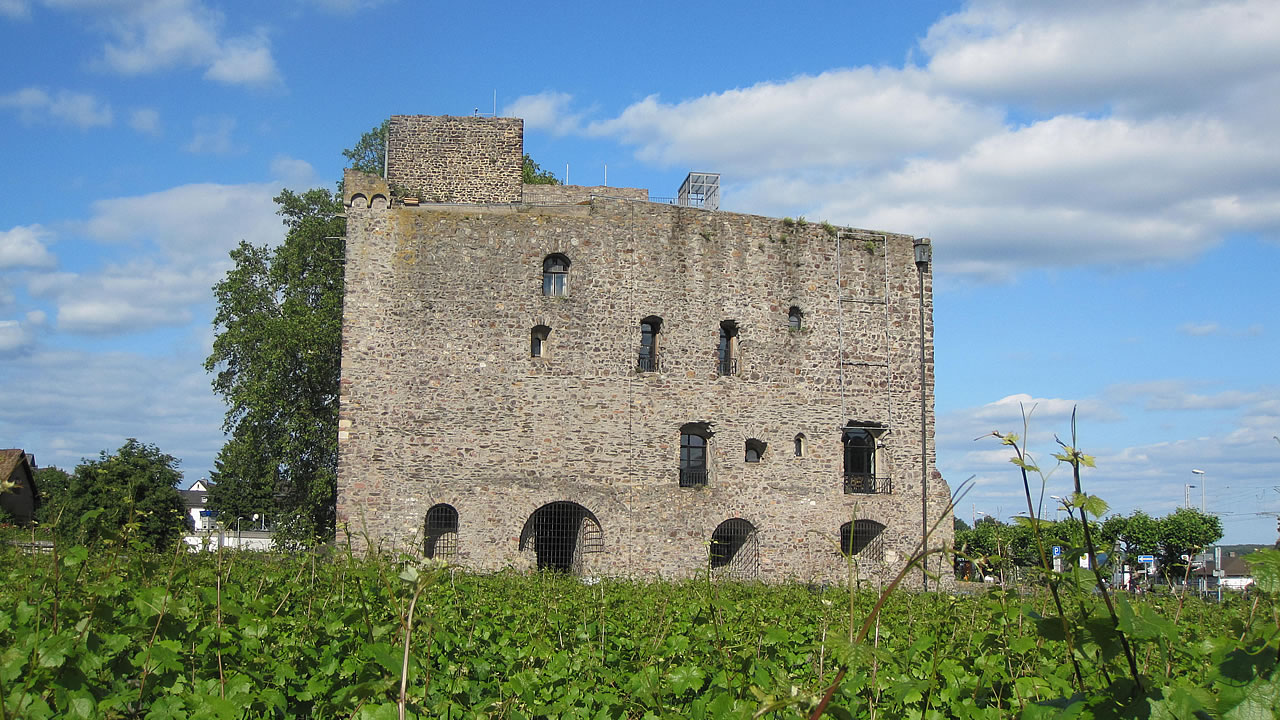 Die Brömserburg in Rüdesheim am Rhein