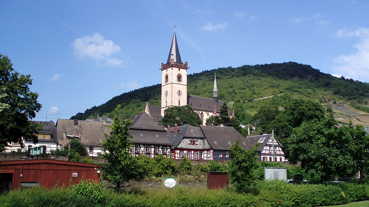 Die Kirche in Lorch