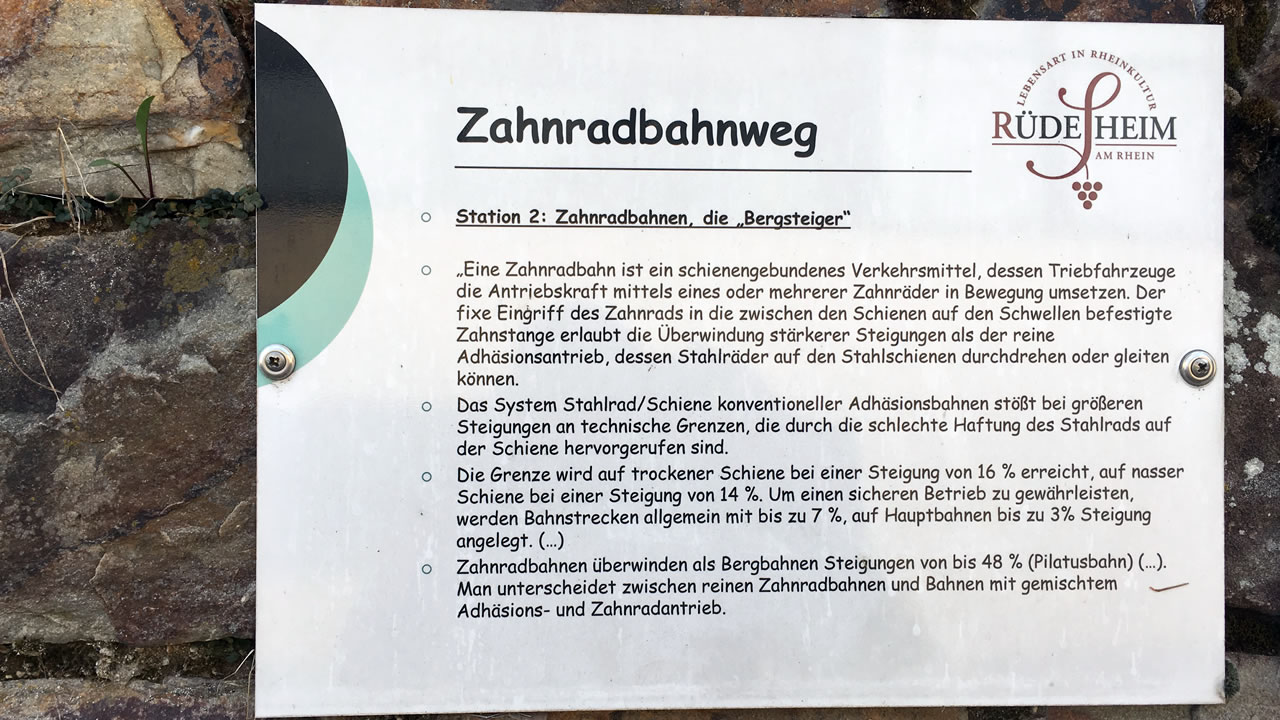 Zahnradbahnweg