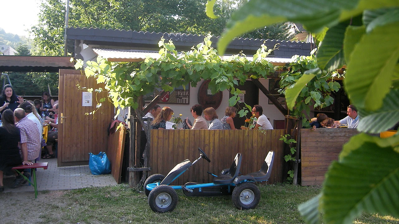 Weinstand in Martinsthal
