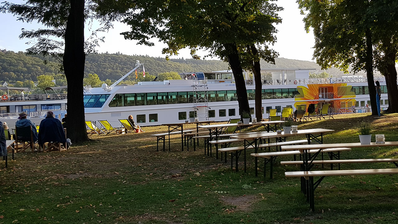 Weinstand in Rüdesheim am Rhein