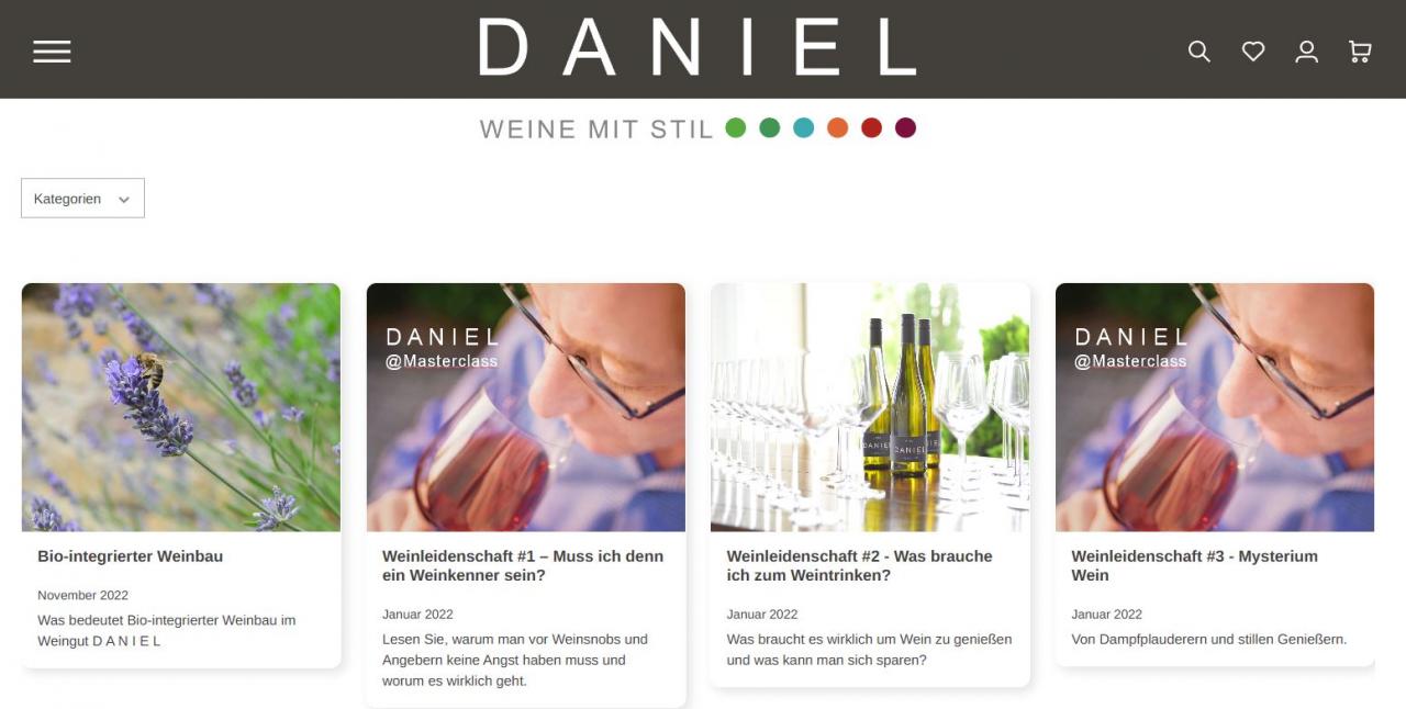 Weingut Daniel Weinleidenschaft