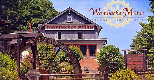Hochzeiten und Familienfeste in der Wambacher Mühle